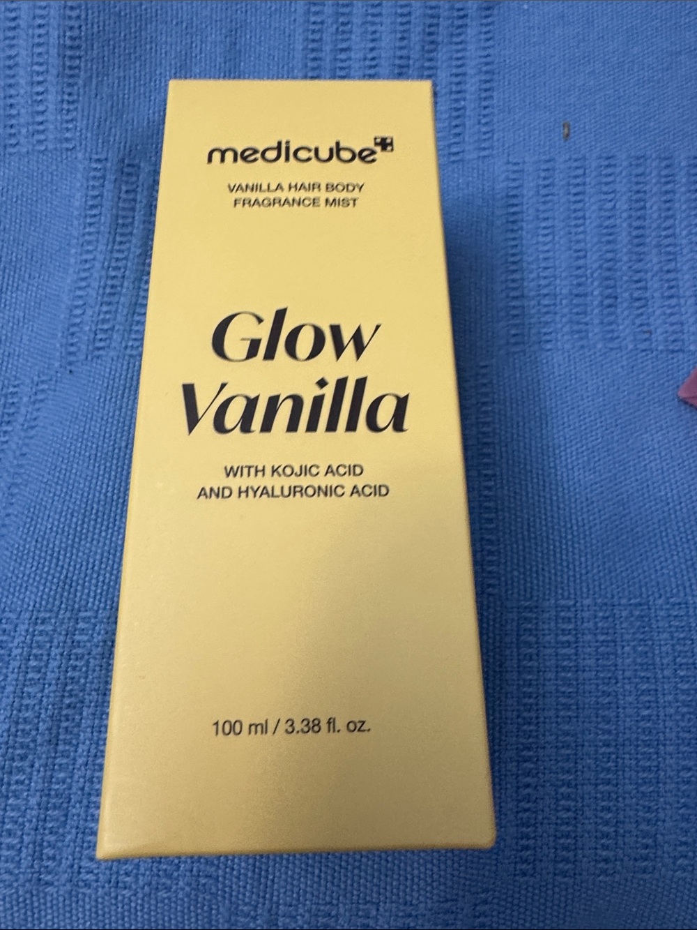 New Medicube Glow Vanilla Hair/Body Mist Kojic Acid Hyaluronic Acid!